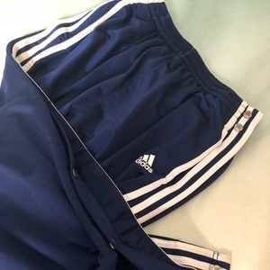 Vintage Adidas tearaway pants size Small